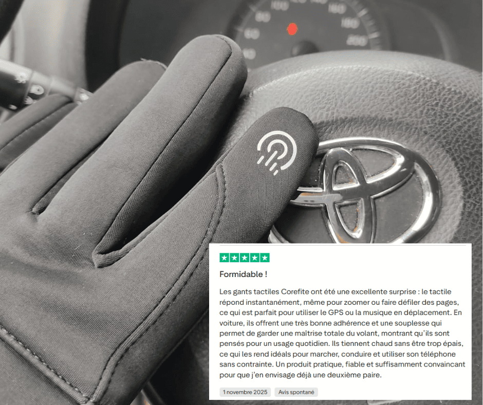 Gants Tactiles - corefitetshirt