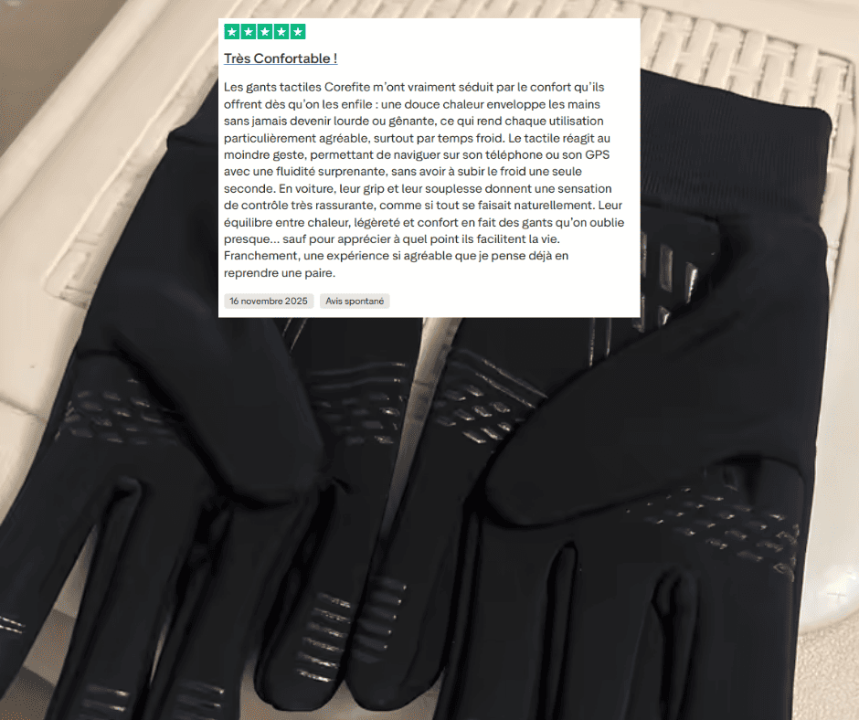 Gants Tactiles - corefitetshirt